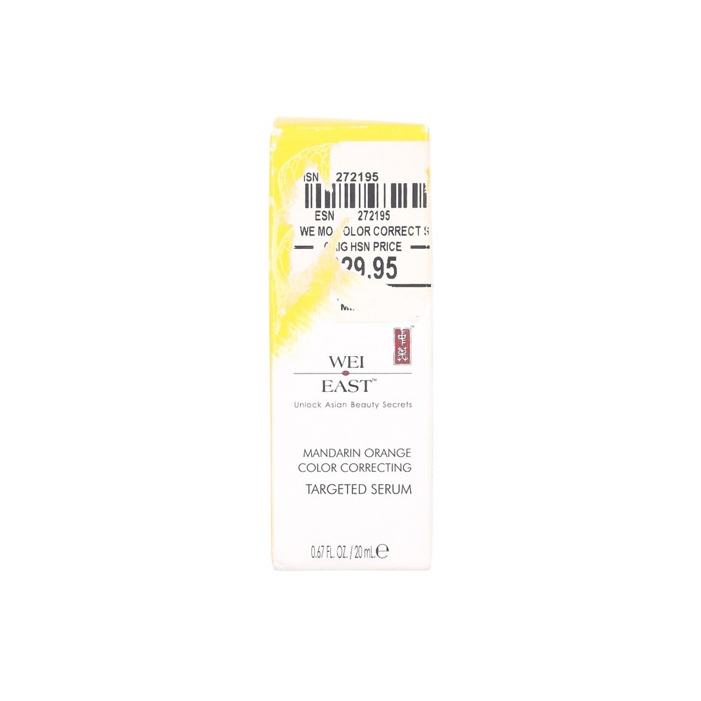 Wei East Mandarin Orange Color Correcting Targeted Serum - .67 oz /‎ 20 ml